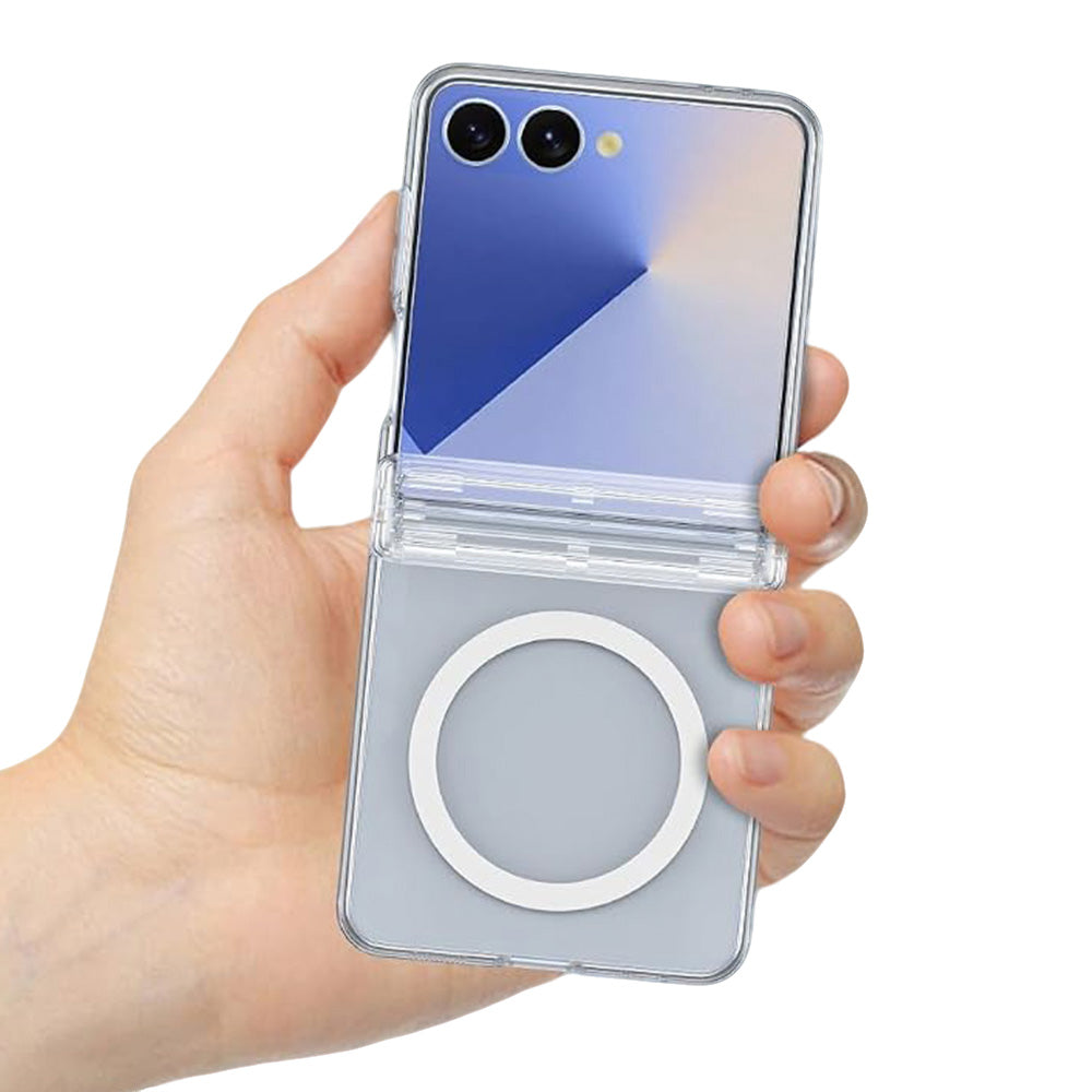 Case and Screen Protector for Samsung Galaxy Z Flip 8 with Hinge Cover