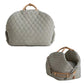 Soft Fluffy Car Seat Booster for Pet Travel Carrier Bed with Long Strap