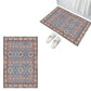 Vintage Design Runner Area Rug Doormat Allover Boho Machine Washable Mat