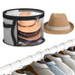 Oversized Hat Storage Bag Wide Brims Hat Case for Women Closet