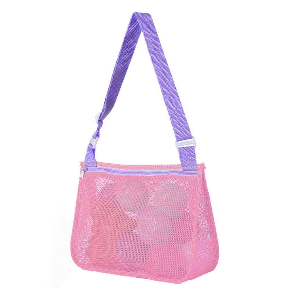 Beach Toy Seashell Mesh Collecting Bag