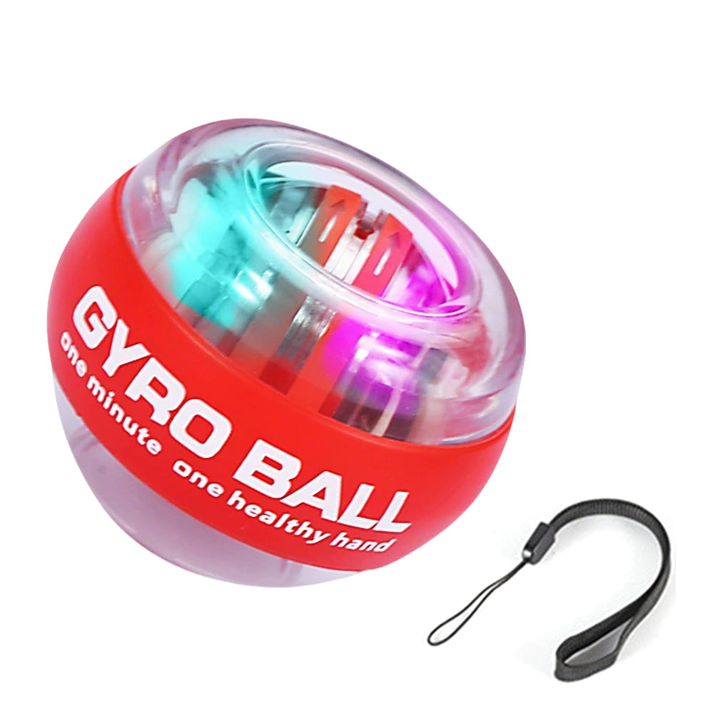 6 Colors LED Gyroscope Wrist Exercise Ball Strength Trainer Muscle Training