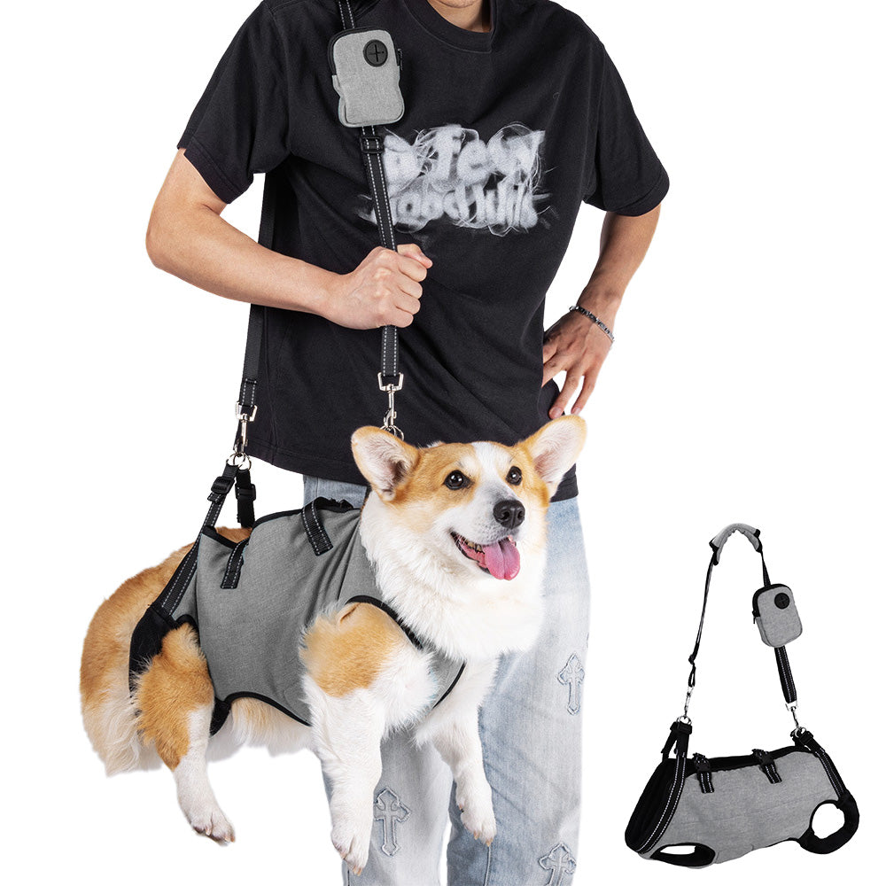 Pet Sling Carrier Bag Dog Puppy Lift Harness Vest Travel Tote Shoulder Bag