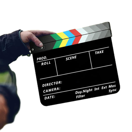 TV Movie Action Scene Clapper Board
