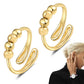 2Pcs Adjustable Fidget Spinner Rings
