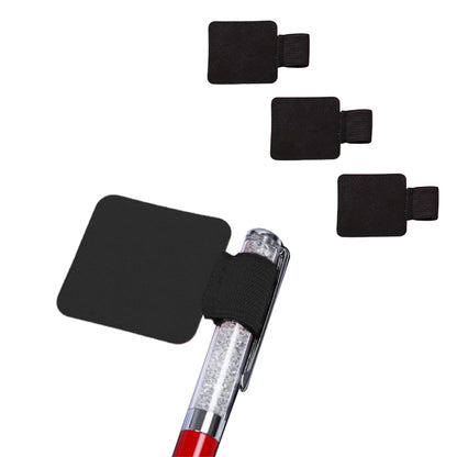 3Pcs Self-adhesive Elastic Loop Pen Holder for Notebooks and Tablets
