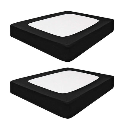 2XElastic Box Spring Mattress Foundation Cover