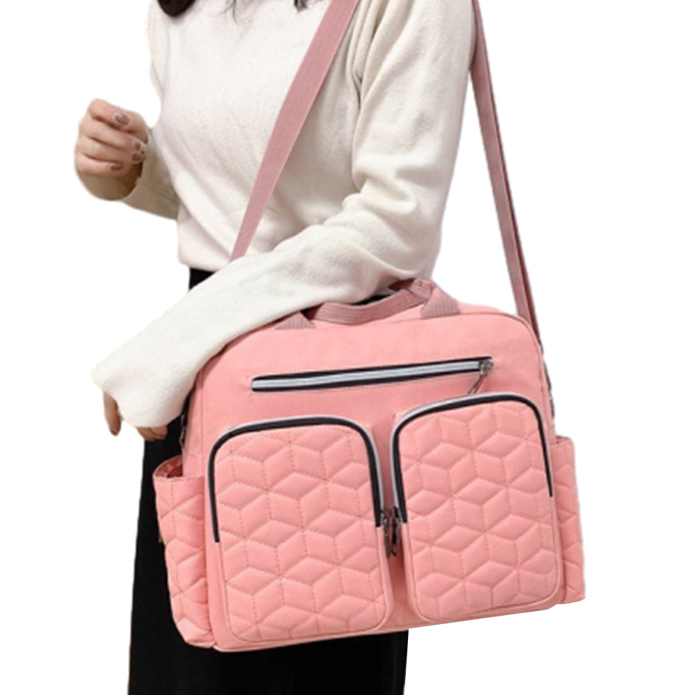 Large Capacity Mummy Travel Shoulder Bag Nappy Tote Handbag