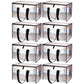 8Pcs 69x35x38CM Oversized Moving Bag with Reinforced Handles Transparent Heavy-Duty Storage Tote