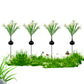 4Pcs Solar Garden Flowers Stake Light