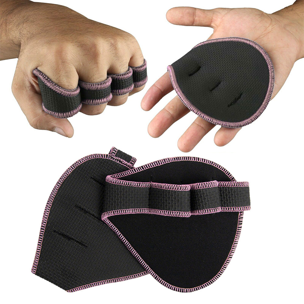 2XFour Finger Gym Palm Grip Gloves Non Slip Weight Lifting Gloves for Men And Women