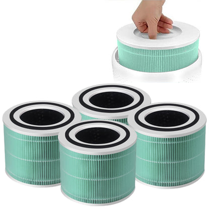 4Pcs Core 300 and Core 300s Replacement Filter for LEVOIT Air Purifier