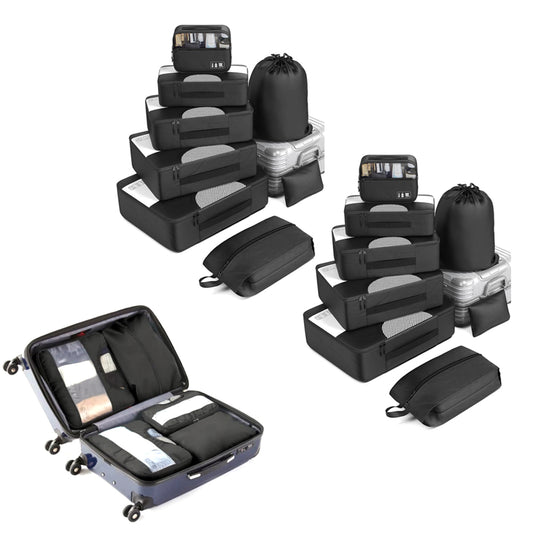 16Pcs Travel Luggage Packing Cube Compression Bags