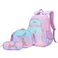 Kids Backpack Set with a Pencil Case and Insulate Lunch Bag