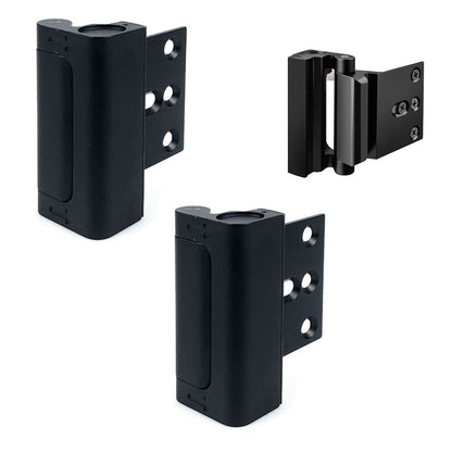 2Pcs Heavy Duty Home Security Defender Door Lock Reinforcement Protection Latch