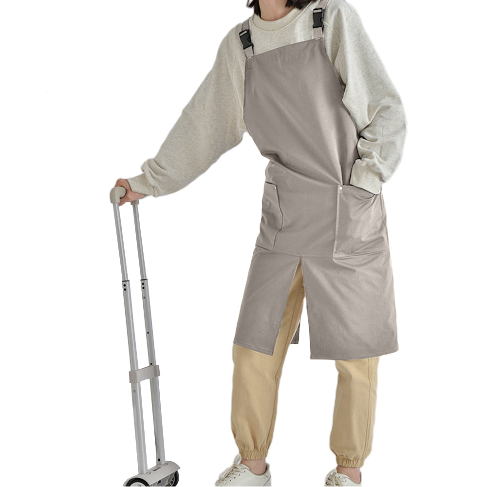 Kitchen Apron Water-Resistant Overalls Bib Apron