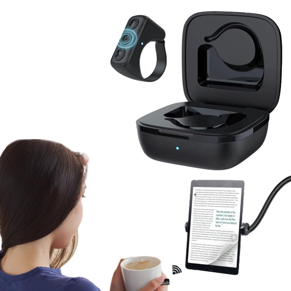 Bluetooth Remote Control TikTok Phone Page Turner Ring