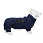 Dog Coat 4 Legs Covered Windproof Waterproof Dog Winter Jacket-Blue