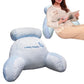 Bed Rest Pillow Neck Lumbar Support Seat Cushion with Arms