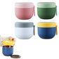 4Pcs Stainless Steel Insulated 800ML Food Soup Jar  Lunch Box