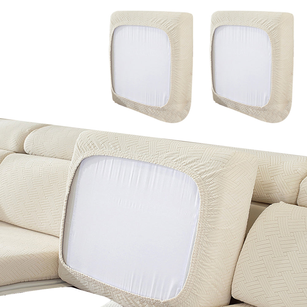 2Pcs Sofa Cushion Protector Cover