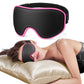 3D Blackout Eye Masks Soft Breathable Sleep Mask for Travel