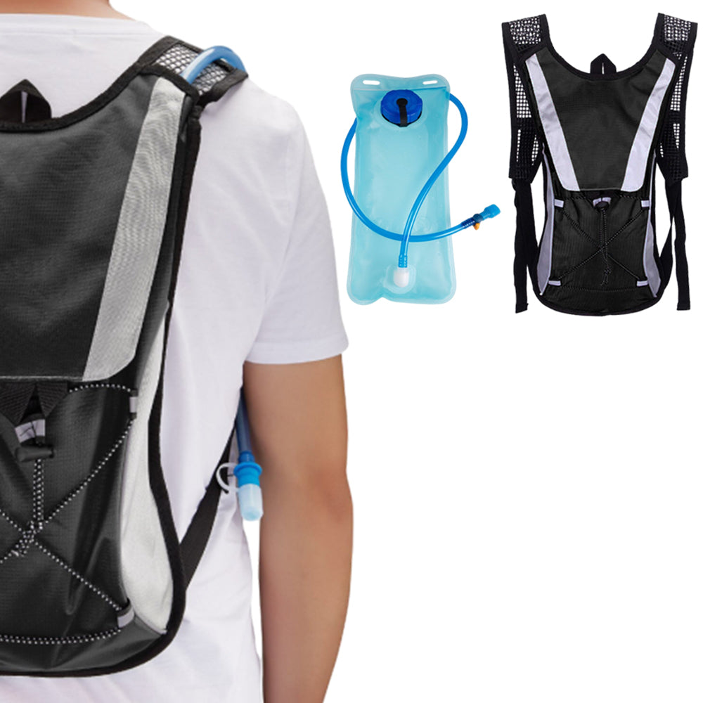 Hydration Pack Backpack Bag With 2L Water Bladder For Hiking Camping