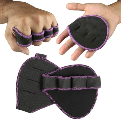 2XFour Finger Gym Palm Grip Gloves Non Slip Weight Lifting Gloves for Men And Women