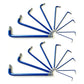 2X9Pcs Long Arm Ball End Hex Key Set with CRV Steel for Car and Motorcycle Repair
