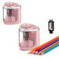 2Pcs Battery Operated Pencil Sharpener