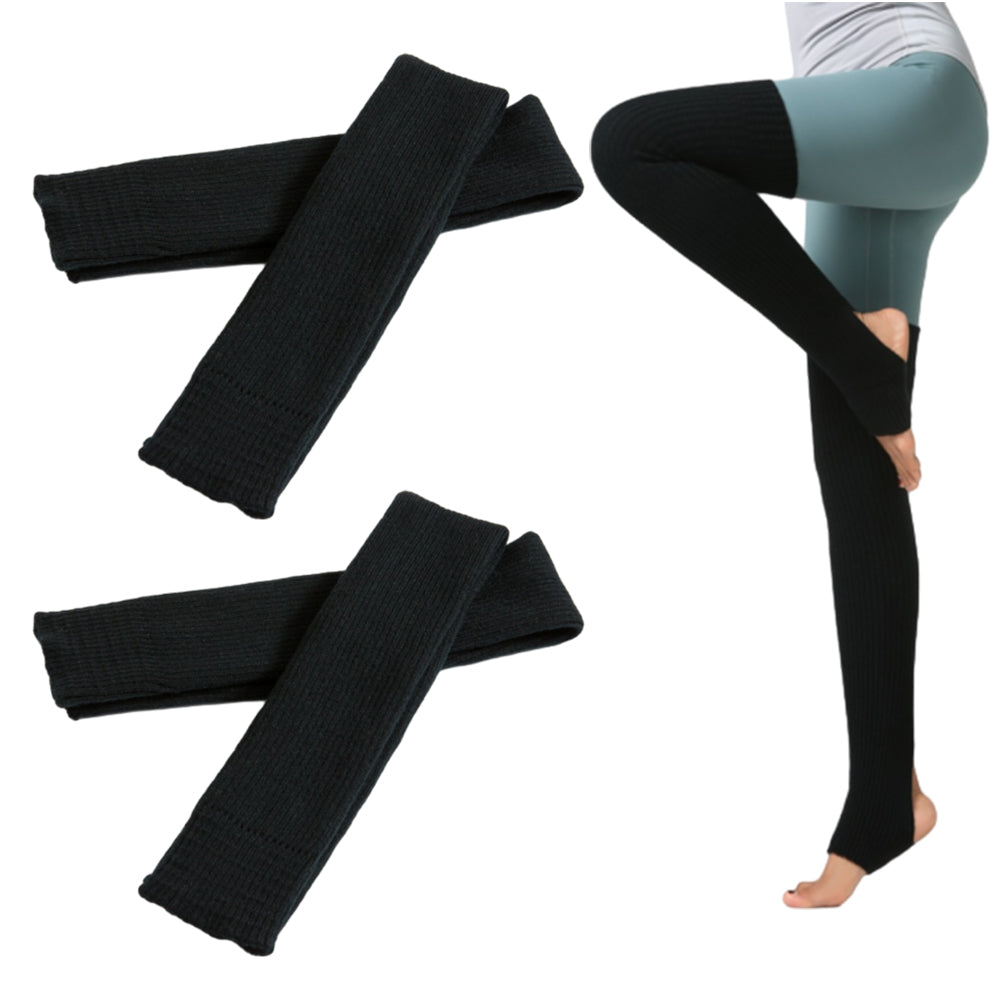 2Pcs Women Knitted Over Knee Long Boot Stocking