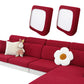 2Pcs Sofa Cushion Protector Cover