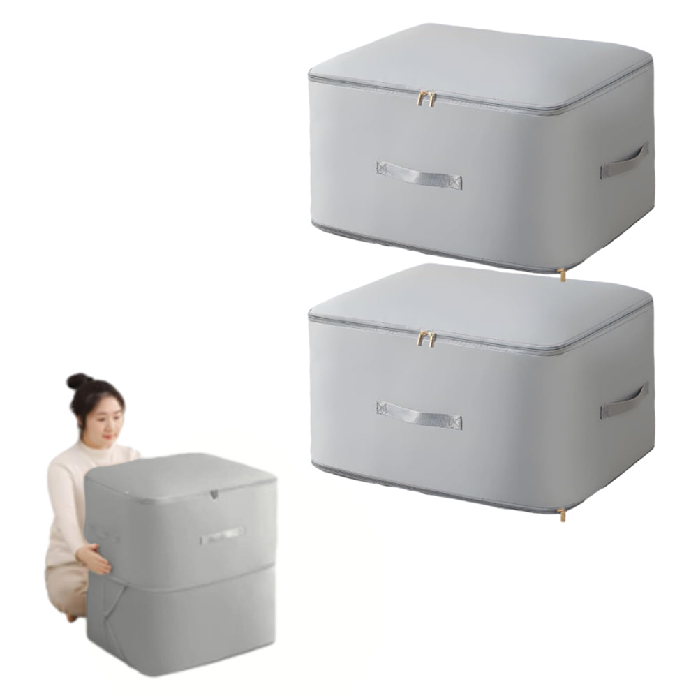 2Pcs Space Saving Self Compression Storage Bag