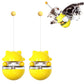 2Pcs Cat Treat Ball Tumbler Interactive Toy