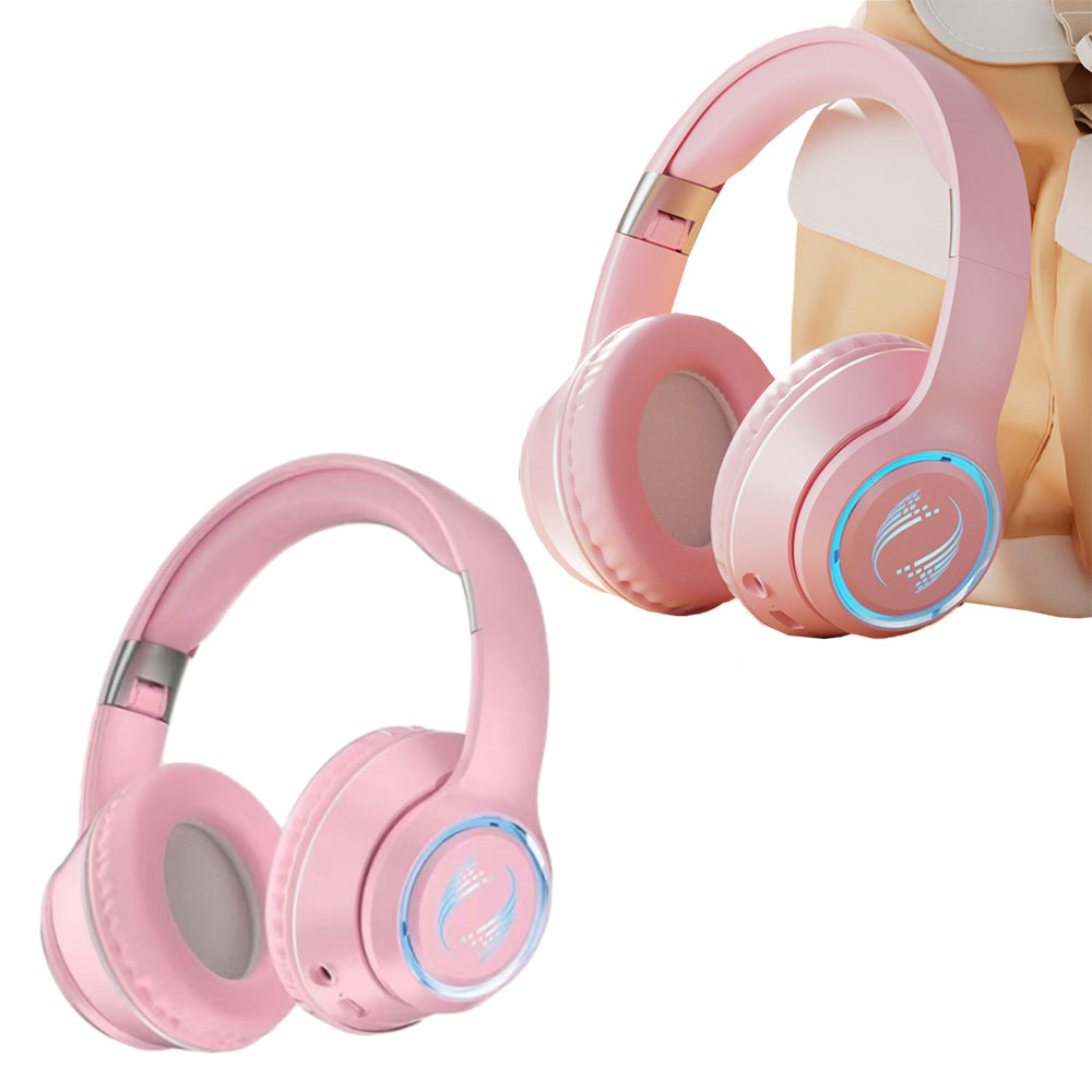 2Pcs Wireless Bluetooth Over-Ear Headphone with Noise Cancelling