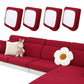 4Pcs Sofa Cushion Protector Cover