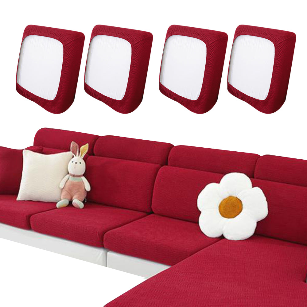 4Pcs Sofa Cushion Protector Cover