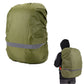 Water-Resistant Outdoor Backpack Rain Cover with Reflective Strip