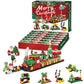 Advent Calendar Countdown Christmas Train Building Blocks Set Christmas Toy