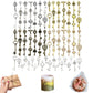 100 Pack Vintage Key Charms Antique Style Bronze Brass for DIY Jewelry Pendant