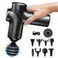 Massage Gun with 8 Replacement Heads Deep Tissue Massage Tool