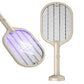 Smart Electric Fly Swatter 2 in 1 UV Light Mosquito Trap 3 Layer Grid USB Charging