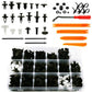 435PCS Car Body Trim Clips Retainer Bumper Auto Panel Push Plastic Fastener Kit