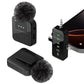 3-in-1 Mini Microphone for iPhone Android Camera Wireless Lavalier Microphone