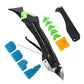 5 In 1 Caulking Tool Sealant Finishing Tool With Grout Scraper And 6 Exchange Silicone Pads
