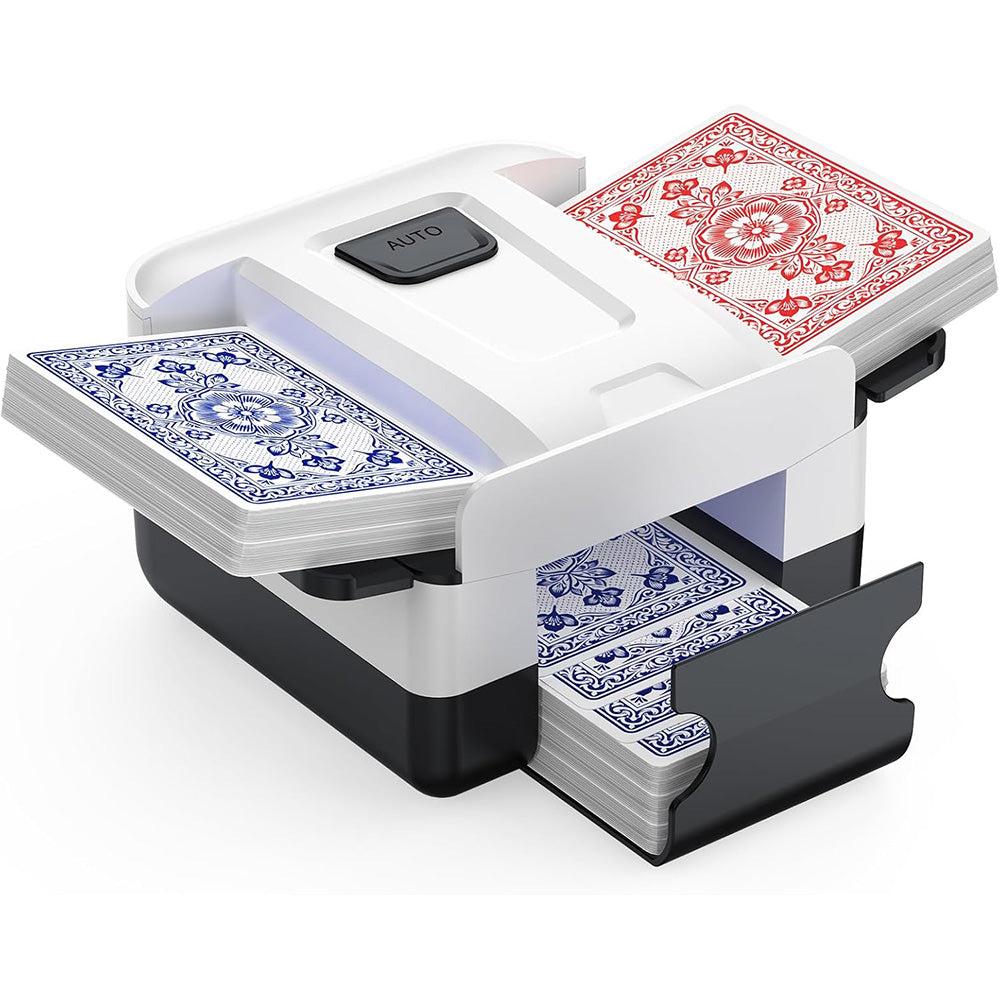 Automatic Card Shuffler Electric Shuffling Machine For 2 Decks Card Poker Sorter