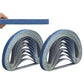 20Pcs Zirconia Sanding Belts for Metal Grinding and Polishing