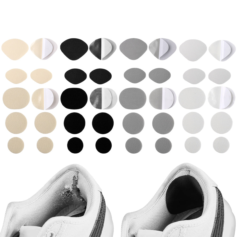 40Pcs Heel Repair Subsidy Shoes Hole Sticker Shoe Patch Vamp Repair Patch Set