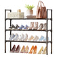 Shoe Rack 3 Tier Shelves Shoes Cabinet Storage Organizer Shelf