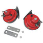 2Pcs Loud Snail Horn for Motorcycle Car Truck SUV Boat
